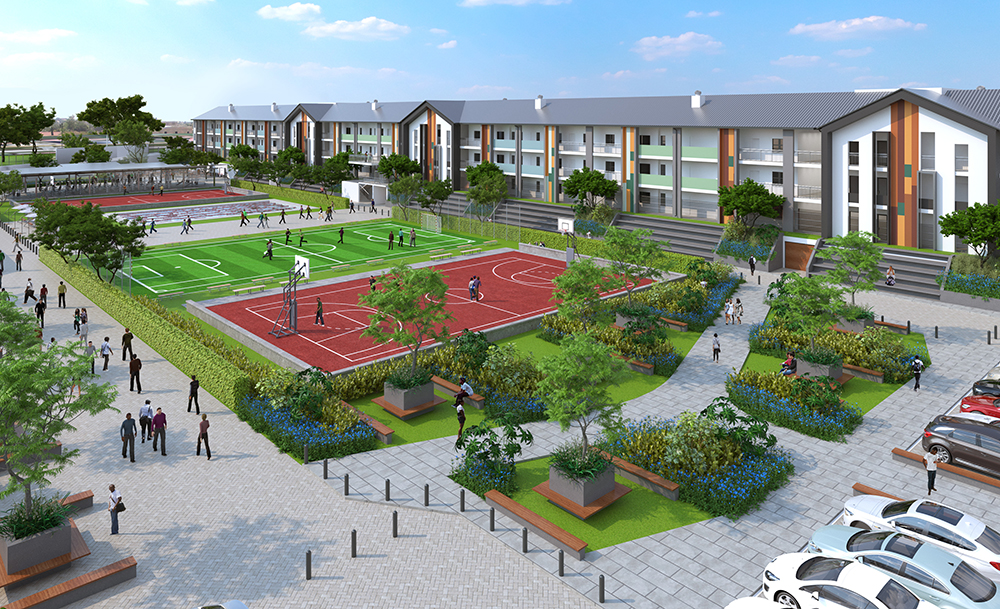 SVA Projects Vanderbijlpark Student Village EXT_INT